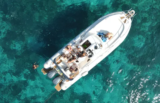 Capelli Tempest 900 RIB rental in Trapani, Sicily