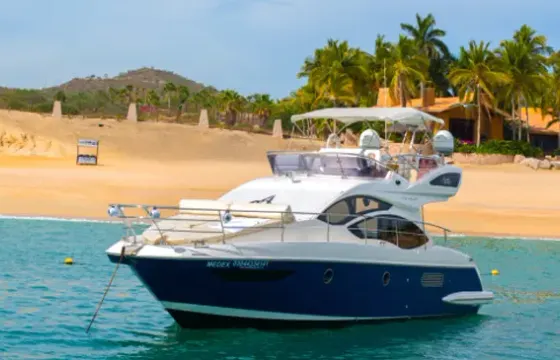 A Luxurious Day on the water on 38ft Azimut Yacht from Cabo San Lucas