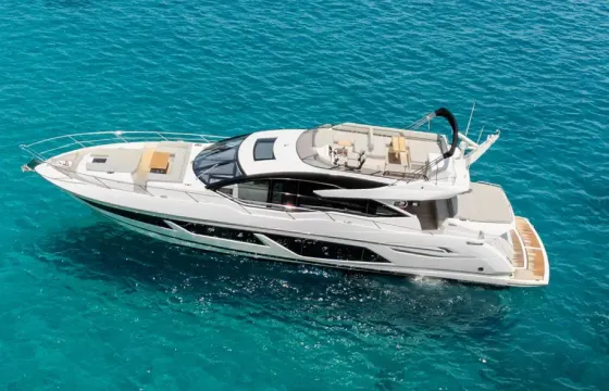 Luxury 74ft Sunseeker Predator Sport Mega Yacht Rental in Ibiza, Illes Balears