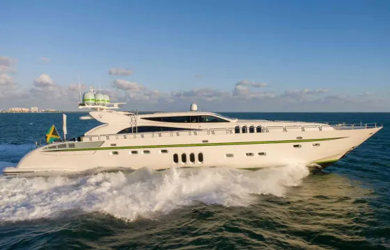 Ultimate Deal! 112' Leopard Yacht for Rent in Miami, Florida.