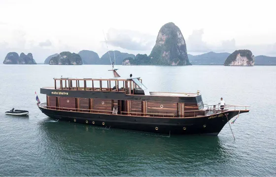 Maha Bhetra - 90ft Traditional Wooden Yacht in Phuket