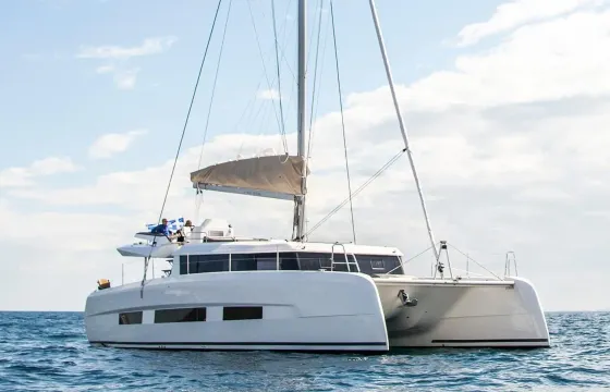 Dufour Catamarans 48 Jovy for Charter in Aeolians Islands or Amalfi Coast (2021)