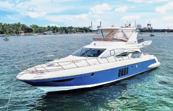 Experience Luxury On The Water Aboard The Stunning Azimut 66’ Yacht