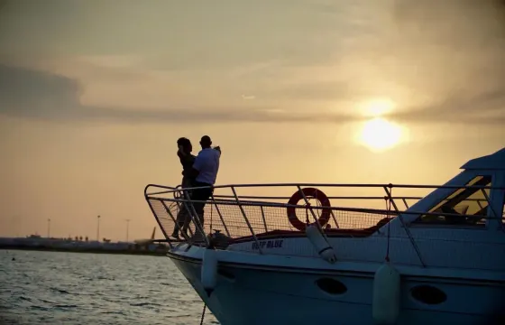 Private Sun Set Trip In Beautifull Larnaka Bay, Cyprus
