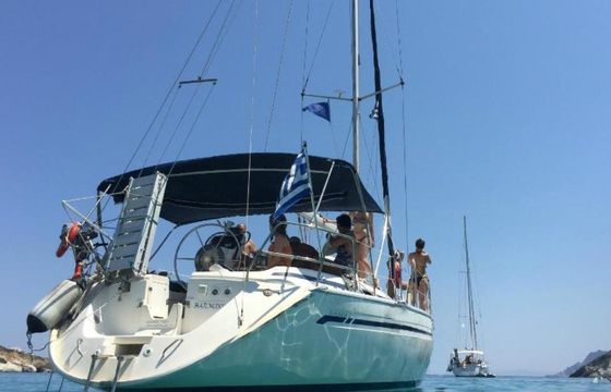 Daily Cruises with 2002 Bavaria 37 to Poliegos (from Sifnos)