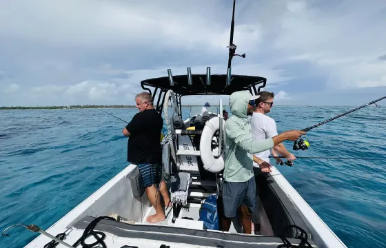 San Pedro: Barrier Reef Fishing and BBQ