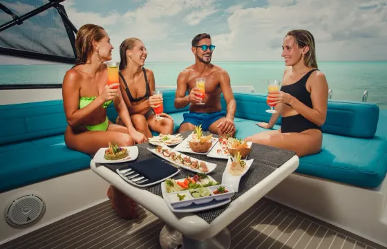 40ft Van Dutch Powerful Brand New Vip Yacht with Chef in Tulum and Riviera Maya