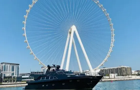 Best & Biggest Luxurious MEGA 95ft yacht in Dubai- Jacuzzi yacht