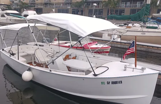 12 Person Electric Duffy Boat Rental in Marina del Rey, California