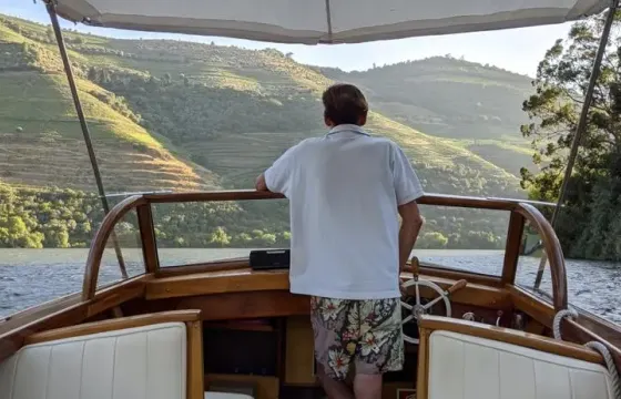 BACO Classic Wooden Boat Rental in Vila Real, Portugal!