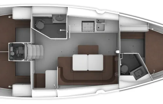 Amazing new Bavaria 41 Cruiser Style for Charter