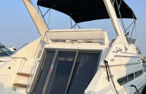 Summertime Chi Ready! Rent this Carver 38 Santego Motor Yacht for 12 Guests