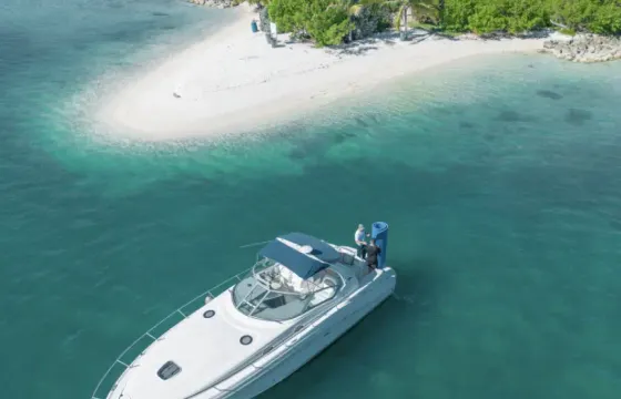 Night Pre-Game Cruise to Clematis on 37ft Sea Ray