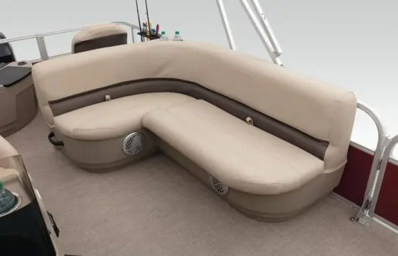 Red Pontoon Boat for Rent on Lake Athens or Cedar Creek Reservoir, TX
