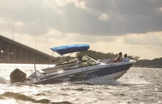 24' Monterrey M225 for Private Boat Tour in Miami - (No River Idling)