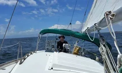 Sailing Lesson in Little River, South Carolina