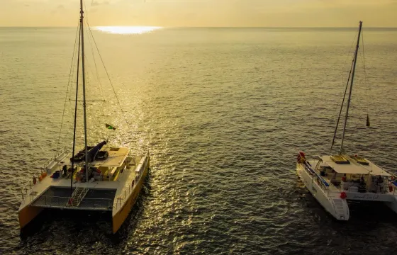 Negril Private Catamaran Cruise with Snorkeling & Drinks