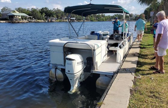 w/ captain Scalloping Season June 10 through Aug 18t in Tarpon Springs, Florida
