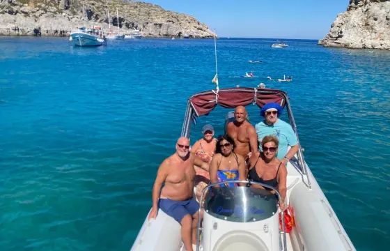 Your Own Private Speedboat for the Day | 26' Olympic RIB for up to 6 guests