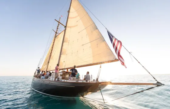 Private Charters on Classic 80' Sailing Schooner in Salem, Massachusetts