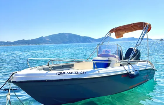 Rental speed boat without license Ranieri