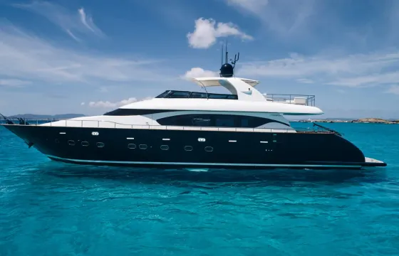 99’ Maiora Elite Yacht + Toys For Charter in Ibiza