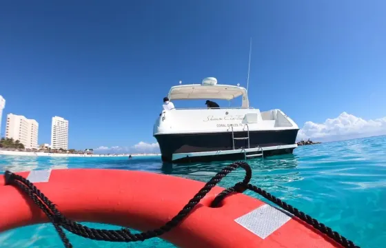 Sea Ray 455 Sedan Bridge - Free pick up transportation hotel marina one way