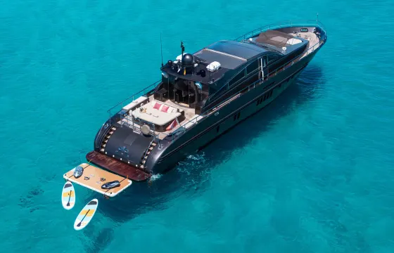 Leopard 90 Power Yacht Charter in Eivissa Luxury Private Cruise