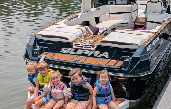 25ft Supra SE550 Bowrider - Wakeboarding, Tubing and More!