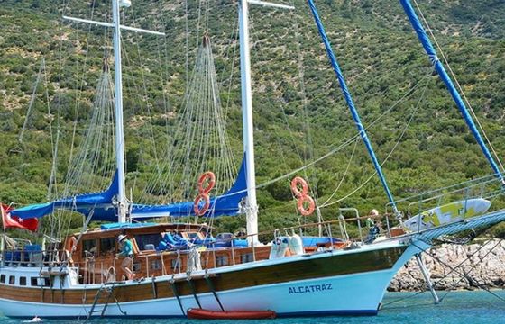Gulet Alkatraz 6 cabins up to 12 Passengers from Bodrum