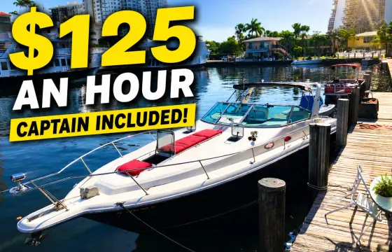 Sun, Fun, and Relaxation: 33' Sea Ray Intercoastal Charter