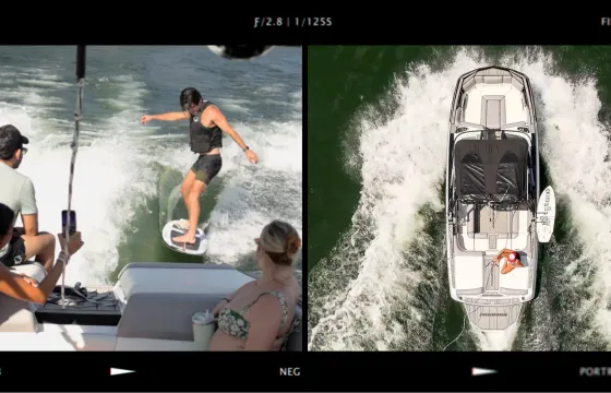 22ft Moomba Surf Boat with Captain on Lake Austin