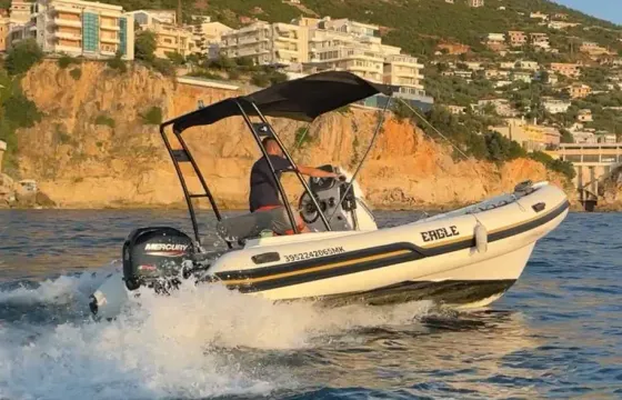 Explore Vlorë on a 6m RIB – No License Needed!