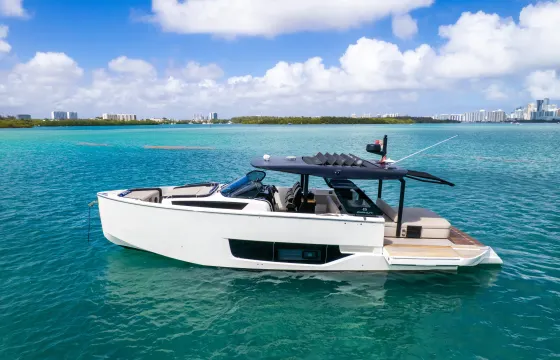 Luxury 47ft Cranchi A46 Yacht - Miami Charter | Captain & Crew included
