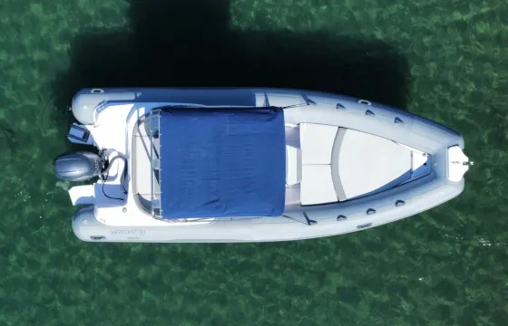 Rigid Inflatable Boat Predator 6.5m 21.5ft for rent in Forio, Ischia