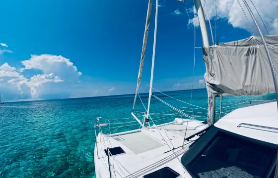 Amazing 36' Catamaran in Puerto Aventuras, closest marina from Tulum