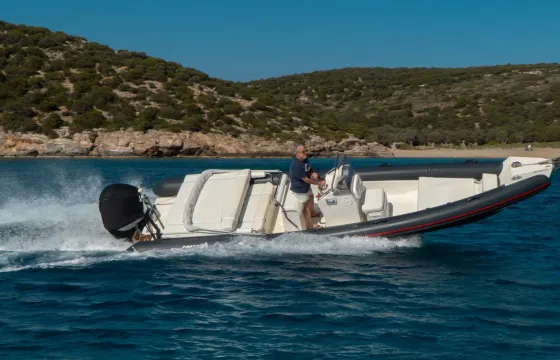 "Wet Dream" 8.2m Scorpion by Ribco RIB / 300hp - Sifnos Island