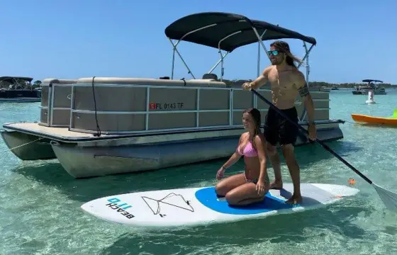 12 ppl Amazing Pontoon on Emerald Coast and Crab Island- Fuel included