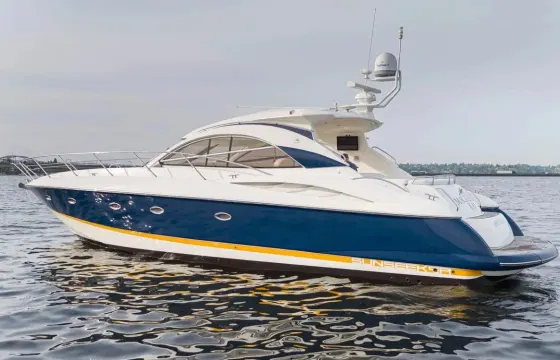 GALENE Luxury 55ft Sunseeker Yacht in Cabo Exclusive Experience Starlink WiFi