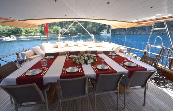“SUSESI” Beautiful Luxury Charter Gulet in Gocek, Fethiye, Muğla.