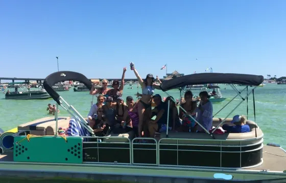 2020 Bennington TriToon for Bachelorette Parties, Cruising, Private Island, more