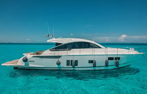 Fairline 62 Cancun Yacht Charter for 15 Guests