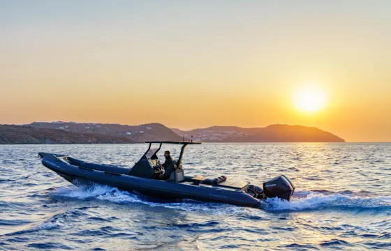 Mykonos Half/Full Day Cruise Marvel G2 960 RIB - Space Cowboy