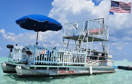 The "Original Redneck Pontoon" Crab Island / Dolphin / Snorkeling Adventures