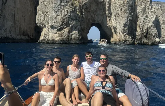 Private Boat Tour in Capri with expert qualified Skipper