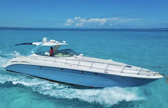 Enjoy Cancun In Sea Ray 54ft For Up To 12 Guest!