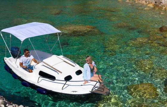 The Ultimate Luxury private cabin boat without skipper - No license