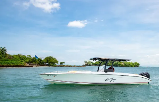 Large 38ft Party Boat for 20 Guests | Cholon & Rosario Islands Tour