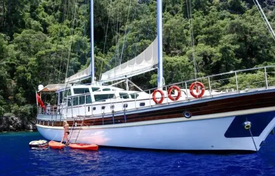 79ft Sailing Gulet Ready To Cruise You Around Corfu - Greece