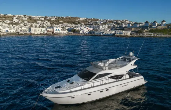 Ferretti 46 Charter in Mykonos and Cyclades!